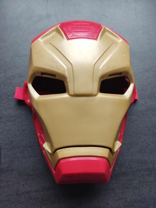 Iron man Avengers Marvel masker & schild Captain America, Kinderen en Baby's, Speelgoed | Actiefiguren, Zo goed als nieuw, Ophalen of Verzenden