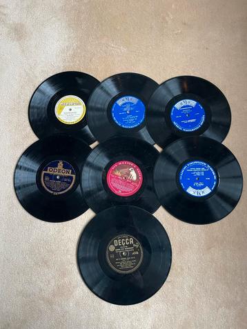 7x Vinyl 10 inch Klassiek - Zonder Hoes beschikbaar voor biedingen