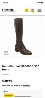 Nero Giardini laarzen gekocht deze winter even gedragen, Ophalen of Verzenden, Zo goed als nieuw