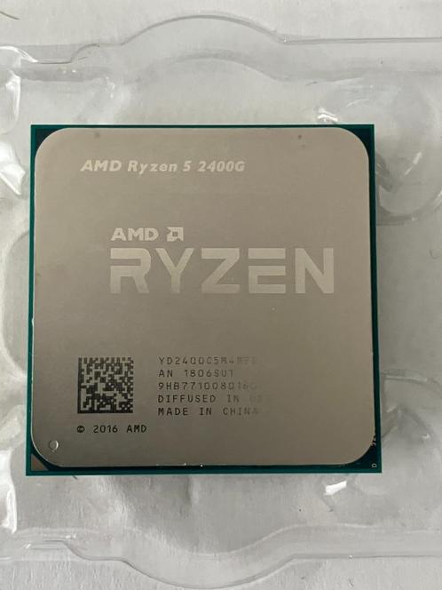 AMD Ryzen 5 2400G, Computers en Software, Processors, Zo goed als nieuw, 4-core, 3 tot 4 Ghz, Verzenden