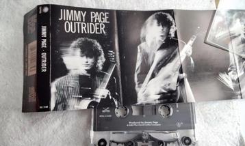 Cassette Jimmy Page Outrider Origineel US 1988 Dolby GETEST  beschikbaar voor biedingen
