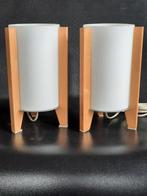Ikea Porfylit tafellampen , 2 stuks, Huis en Inrichting, Lampen | Tafellampen, Ophalen of Verzenden, Glas, Minder dan 50 cm