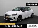 Opel Corsa-e Level 4 50 kWh | Navi | Parkeersensoren | LED |, Gebruikt, Wit, Origineel Nederlands, Blauw