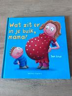 Flapjesboek: Wat zit er in je buik, mama?, Boeken, Ophalen of Verzenden, Zo goed als nieuw, Sam Lloyd, Uitklap-, Voel- of Ontdekboek