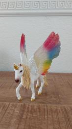 Mooie regenboog paard van schleich, Verzamelen, Dierenverzamelingen, Ophalen of Verzenden, Zo goed als nieuw, Paard, Beeldje of Figuurtje