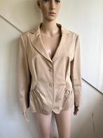 Escada blazer lichtbruin beige maat 44, Kleding | Dames, Jasje, Beige, Maat 42/44 (L), Ophalen of Verzenden