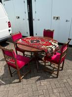 Barok stijl antieke tafel en 4 stoelen, Ophalen