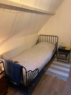 2x MINNEN IKEA meegroeibed €50 per bed, Huis en Inrichting, Ophalen, Eenpersoons, Zwart, 80 cm