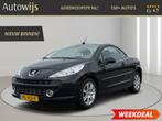 Peugeot 207 CC 1.6 VTi|AUTOMAAT|Airco|107DKM|NWE APK, Auto's, Stof, Zwart, 4 cilinders, Cabriolet