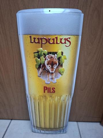 Reclamebord Lupulus beschikbaar voor biedingen