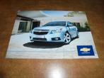 brochure Chevrolet Cruze  2009, Ophalen of Verzenden, Nieuw, Chevrolet