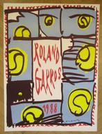 Alechinsky - Originele Affiche - Roland Garros - 1988, Antiek en Kunst, Kunst | Litho's en Zeefdrukken, Verzenden