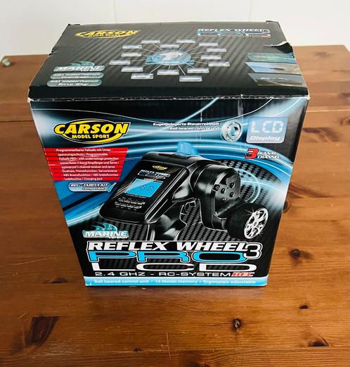 Carson Reflex Wheel Pro 3 LCD RC 2.4 GHz zenderset, Hobby en Vrije tijd, Modelbouw | Radiografisch | Overige, Nieuw, Ophalen of Verzenden