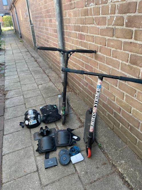 !Moet Weg! Stuntsteps met alles wat je nodig hebt!, Fietsen en Brommers, Steps, Gebruikt, Gewone step, Ophalen