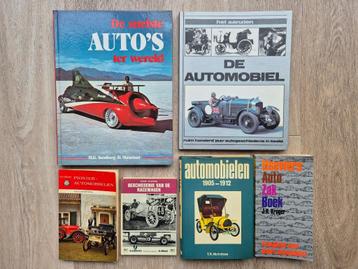 Diverse autoboeken uit tachtiger jaren beschikbaar voor biedingen