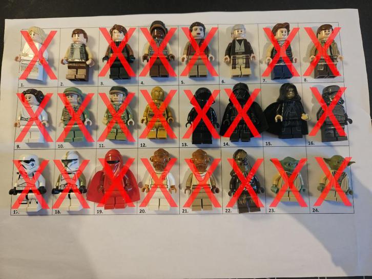 Lego Star Wars Poppetjes / Minifigures, Kinderen en Baby's, Speelgoed | Duplo en Lego, Gebruikt, Lego, Losse stenen, Ophalen of Verzenden