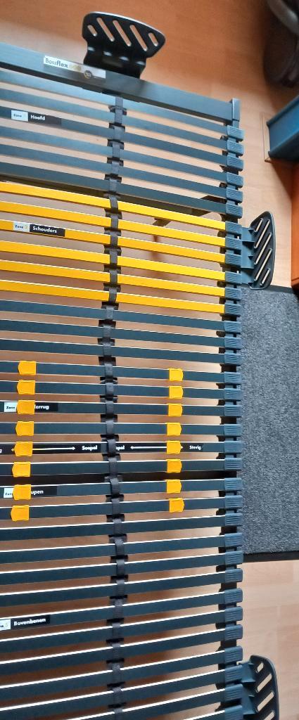 Lattenbodem Bossflex 600 vlak, Huis en Inrichting, Slaapkamer | Matrassen en Bedbodems, Zo goed als nieuw, Bedbodem, 70 cm of minder