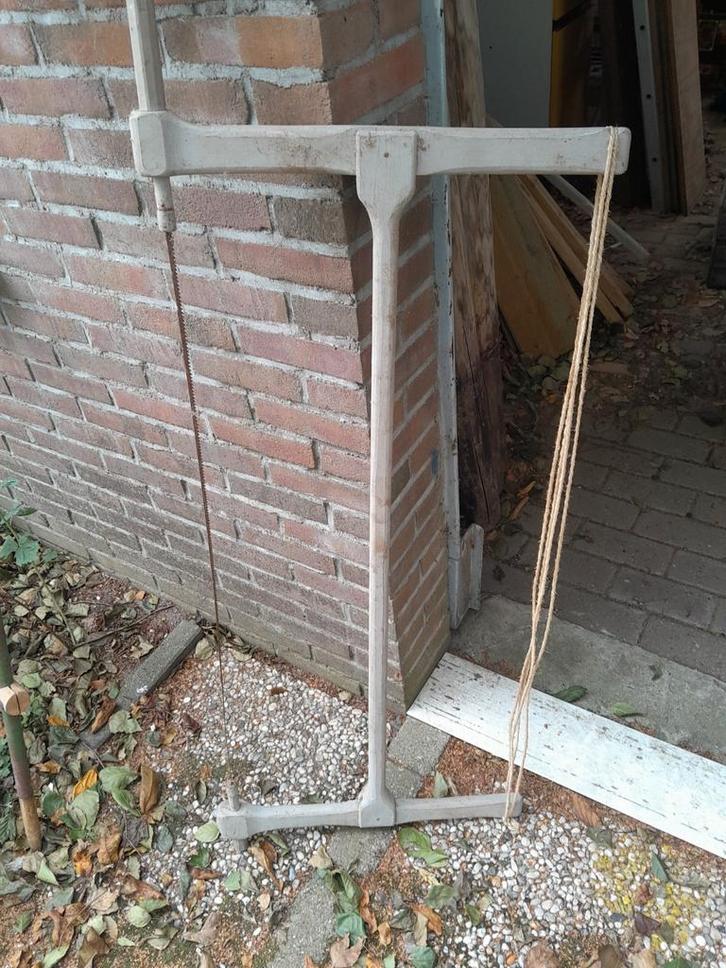 Antieke Houtzaag - Uniek stuk!, Doe-het-zelf en Verbouw, Gereedschap | Handgereedschap, Gebruikt, Ophalen