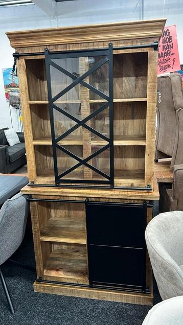 Buffetkast Industrieel Mango 100 x 45 x 200 NIEUW  beschikbaar voor biedingen