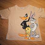T-shirt beige Looney Toons mt 134/140, Jongen of Meisje, H&M, Ophalen of Verzenden, Zo goed als nieuw