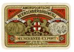 PHOENIX etiket - Munchener-export nr. 27592, Ophalen of Verzenden, Nieuw, Overige typen, Overige merken