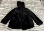 Zwarte teddy winter jas met capuchon, Zara, Ophalen of Verzenden, Zo goed als nieuw, Maat 36 (S)