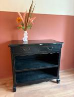 Wandkast dressoir halkast kast vintage klassiek zwart, Huis en Inrichting, Kasten | Dressoirs, Ophalen, Zo goed als nieuw, 25 tot 50 cm