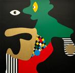 Zeefdruk Trudy Bersma - Confrontation, Verzenden
