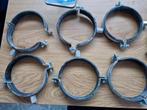 Klem met rubber voor spirobuis 6x 100mm en 1x 150mm, Doe-het-zelf en Verbouw, Ophalen, Afvoer, Zo goed als nieuw, Minder dan 2 meter