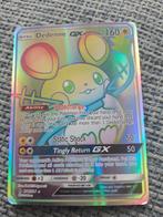Pokemonkaart Dedenne GX 219/214, Ophalen of Verzenden, Zo goed als nieuw, Losse kaart