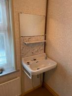 3 stuks klassieke vintage wastafels inclusief marmer/spiegel, Huis en Inrichting, Ophalen, Overige typen, 50 tot 100 cm, Minder dan 100 cm