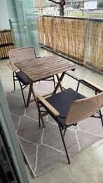 Balkonset, Ophalen, Zo goed als nieuw, 2 zitplaatsen, Tuinset
