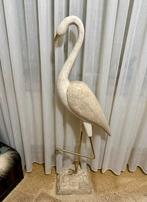 Marmeren Vogel met Messing Accenten, Ophalen, Zo goed als nieuw