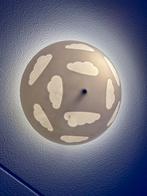 Leuke plafondlamp met wolken design, Ophalen of Verzenden, Zo goed als nieuw, Glas