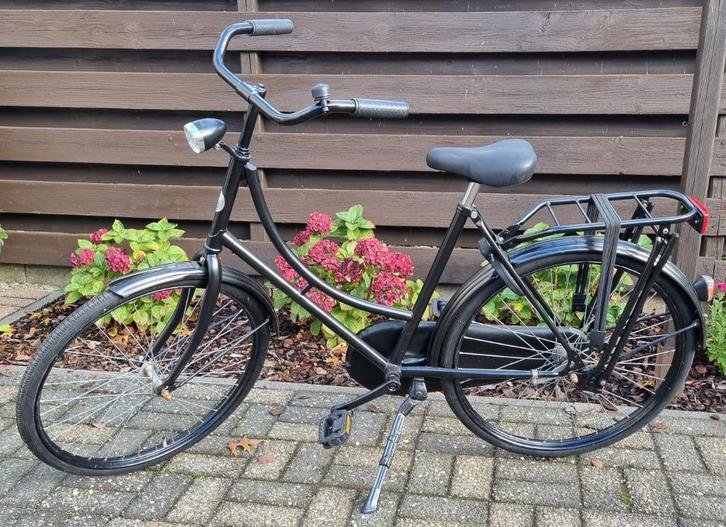 Dames kinder fiets zwart, Fietsen en Brommers, Fietsen | Dames | Damesfietsen, Zo goed als nieuw, Overige merken, Minder dan 47 cm