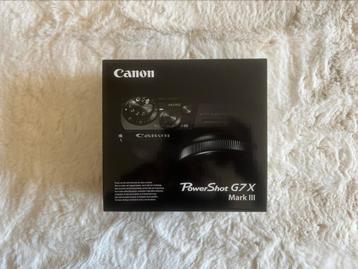 Canon G7X Mark III Vlogkit — Nieuw en ongebruikt! beschikbaar voor biedingen
