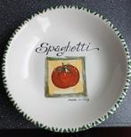 Spaghetti Kom - Wit met Rode Tomaat, Ophalen, Overige materialen, Gebruikt, Kom(men)