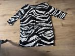 Magna zebraprint tuniek, Zwart, Maat 46/48 (XL) of groter, Ophalen of Verzenden, Magna