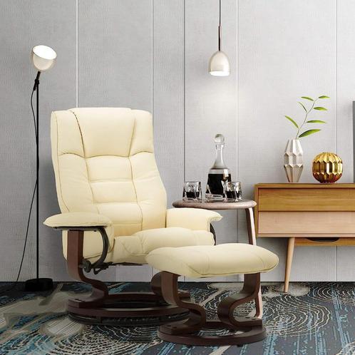 Comfortabele Relaxzetel. Relax Fauteuil TV Fauteuil. Creme, Huis en Inrichting, Fauteuils, Nieuw, Ophalen of Verzenden