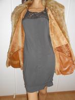 Echte lammy coat jas van CHRISTIA maat 44, Maat 42/44 (L), Bruin, Zo goed als nieuw, Ophalen