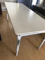 Eettafel massief grenen 6/8 personen, Ophalen, Gebruikt, Vijf personen of meer, 150 tot 200 cm