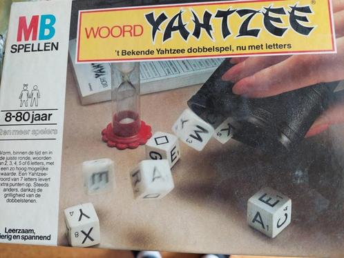 Nieuw spel woord Yahtzee                         bordspellen, Hobby en Vrije tijd, Gezelschapsspellen | Bordspellen, Nieuw, Ophalen of Verzenden