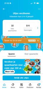 Volle spaarkaarten dagje uit actie van ah, Tickets en Kaartjes, Eén persoon, Kortingskaart