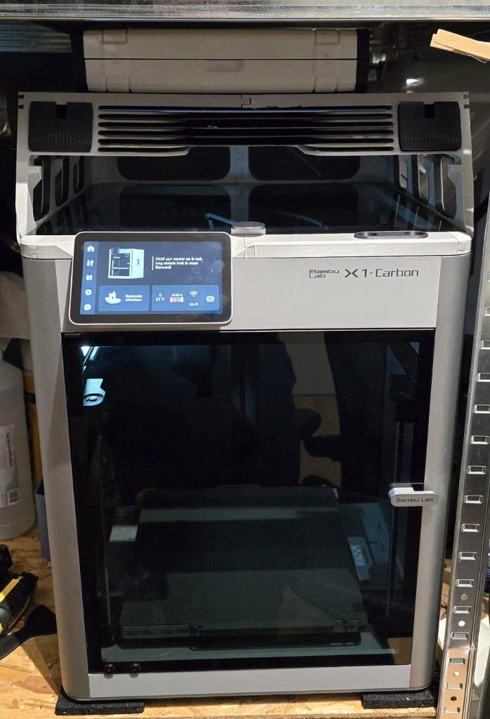 Bambu lab X1 Carbon, Computers en Software, 3D Printers, Gebruikt, Ingebouwde Wi-Fi, Ophalen