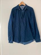 Blouse Tommy Hilfiger maat L oksel t oksel 57 cm nieuwstaat, Tommy Hilfiger, Ophalen of Verzenden, Zo goed als nieuw, Blauw