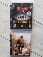Playstation 3 games lot 2 x killzone 2-call of duty, Gebruikt, Ophalen of Verzenden