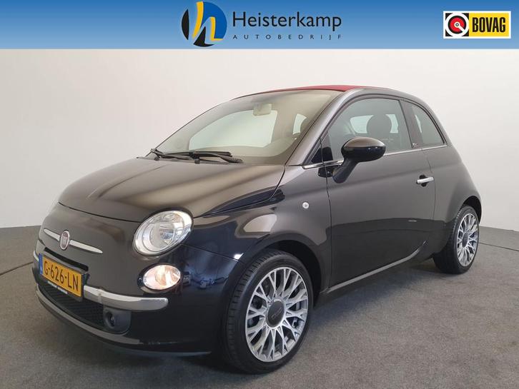 Fiat 500C 1.2 Lounge Cabrio 4 cilinder, Cabrio (bj 2014), Auto's, Fiat, Bedrijf, Te koop, 500C, ABS, Airbags, Airconditioning