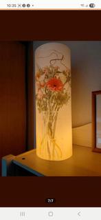 Prachtige bloemen lamp  nu 15 euro, Ophalen of Verzenden, Minder dan 50 cm