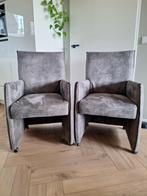 Eetkamer fateuils, Huis en Inrichting, Fauteuils, Ophalen, Minder dan 75 cm, Leer, Zo goed als nieuw