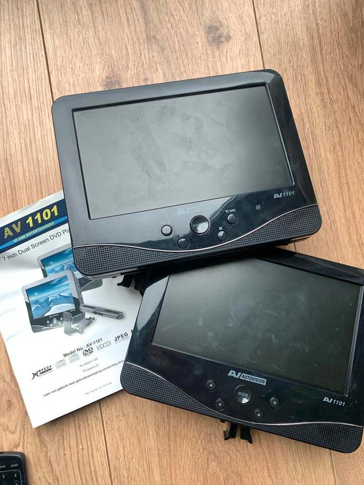 Portable DVD Speler - Dual Screen Auto, Audio, Tv en Foto, Dvd-spelers, Gebruikt, Dvd-speler, Overige merken, Draagbaar, Ophalen of Verzenden